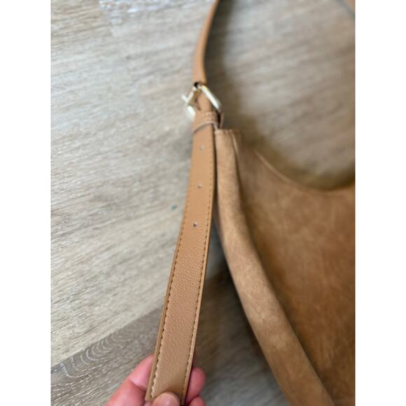 4th & Reckless Una Faux Suede Crescent Bags - Picture 2 of 6